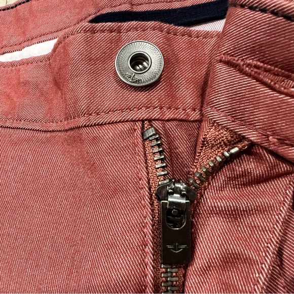 Dockers / Men's Rust Red Alpha Khaki Slim Tapered Fit Pants - Picture 4 of 10